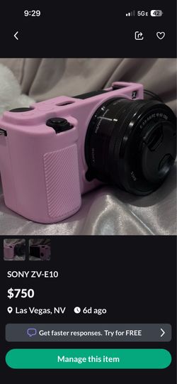 Sony Zv-e10