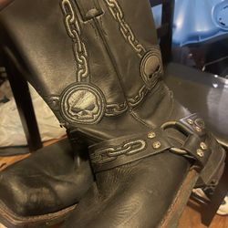 Harley Davidson Leather Boots