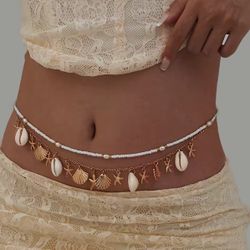 Waist Beads W/ Charms 