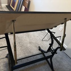 Rolling Craft desk