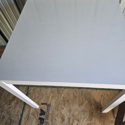 White Table