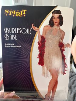 Burlesque babe halloween costume