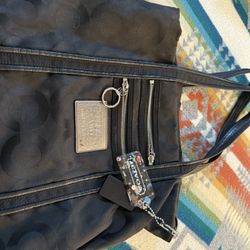 Authentic Coach black purse 