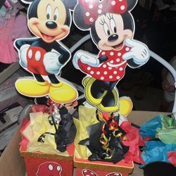 Mickey & Minnie Table Decorations