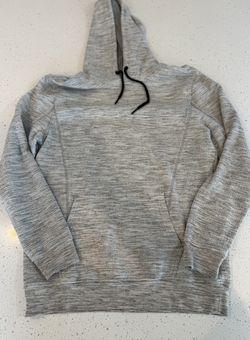 Men’s BKE Sylas Sweatshirt Knit Hoodie Large Gray Long Sleeve Pockets Unisex Top