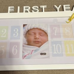 My First Year Picture Frame 12 Months Unique Photo Frame From Nordstrom 