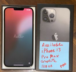 iPhone 13 Pro Max 128GB Graphite