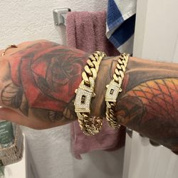 14k gold Monaco bracelet