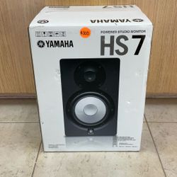 YAMAHA HS7 POWERED STUDIO MONITOR SPEAKER SYSTEM.