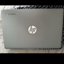 Used Hp Chromebook/Laptop with Charging Cable and Hp Case