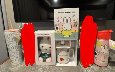 Starbucks x Miffy 4 Piece Set