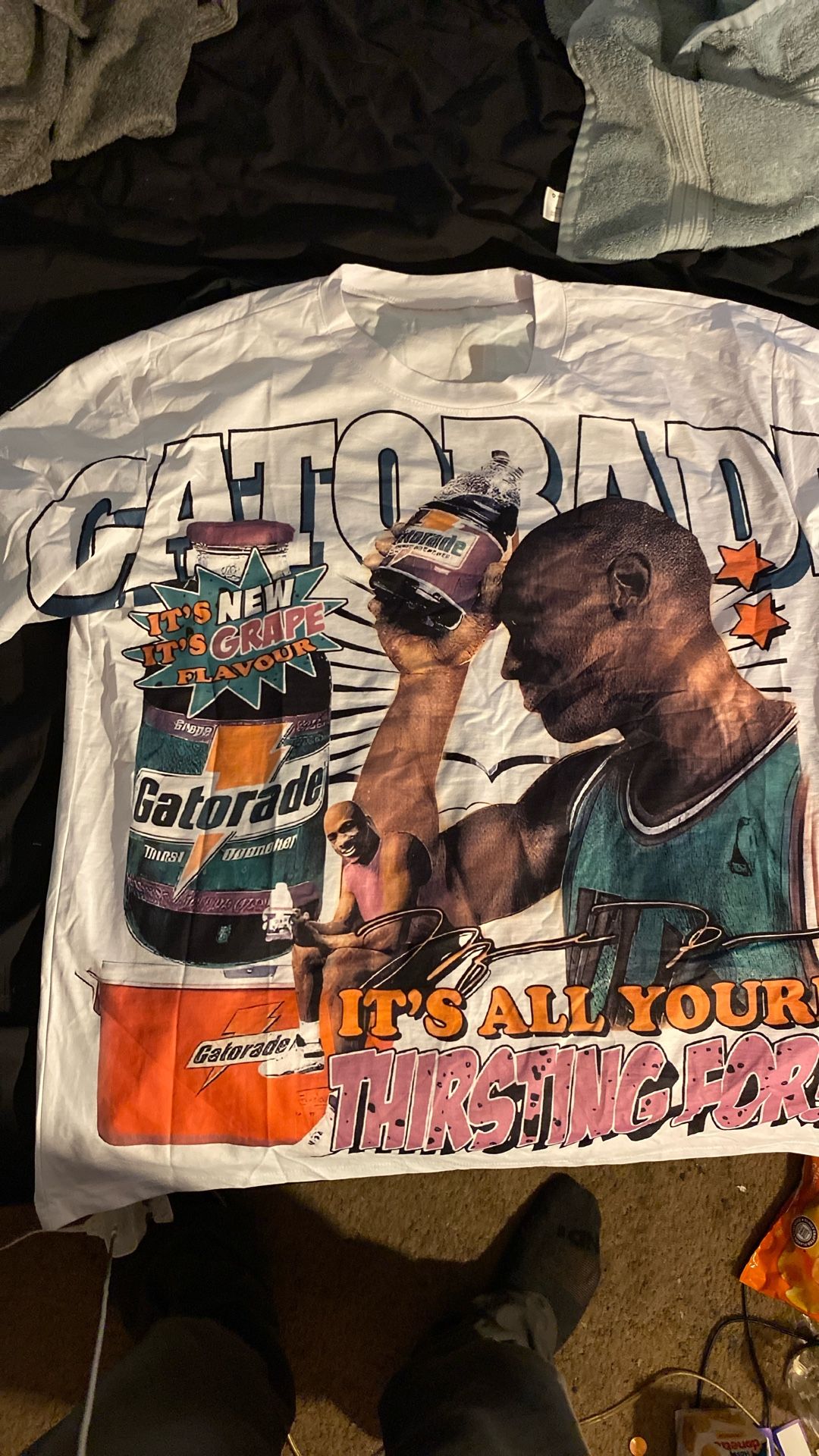 Nba Vintage Be Like Mike Gatoraide Shirt Excellent