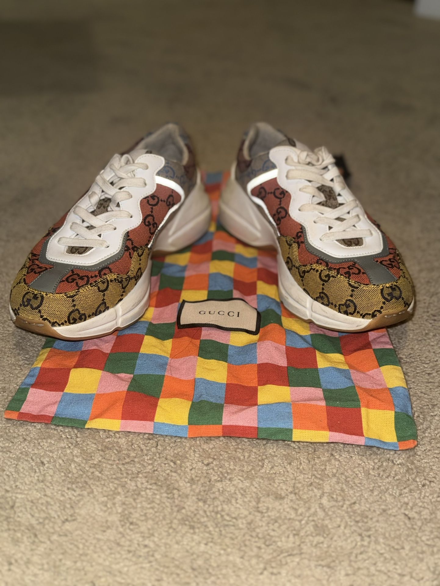 Gucci Rhyton 'GG Multi Orange' 