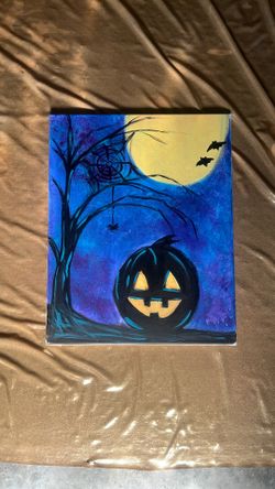 Pumpkin Painting For Sale