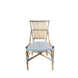 White and Capp Rattan Bistro Chair