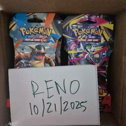 Mega Evolutions Sleeved Boosters $9ea or $85/10