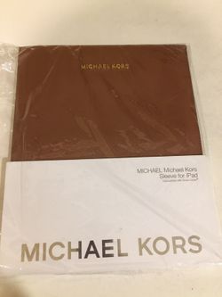 Michael Kors sleeve for iPad