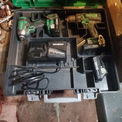 Metabo HPT 18V Hammer Drill And Impact Driver