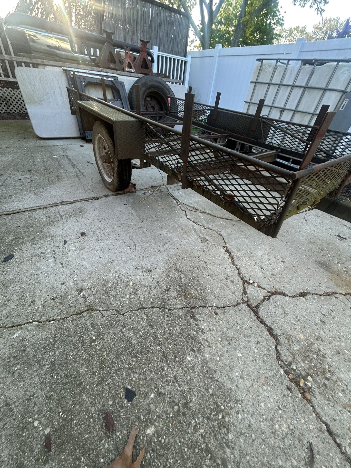 4x8 Trailer. 100 Dollars
