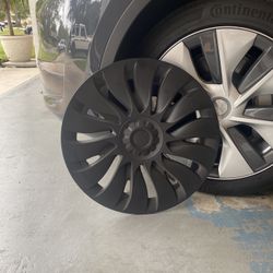 Tesla hubcaps for Model Y