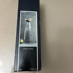 Georg Jensen Alfredo Glass Carafe - BRAND NEW