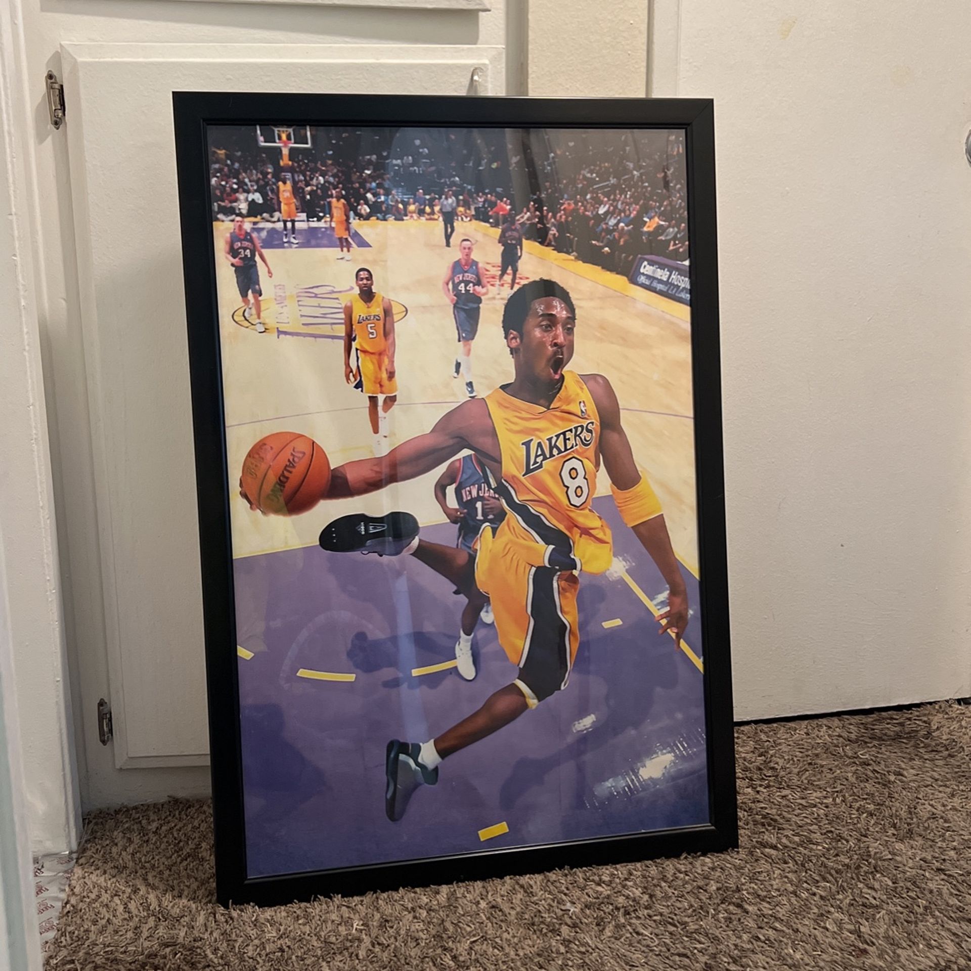 Kobe Bryant Framed Poster
