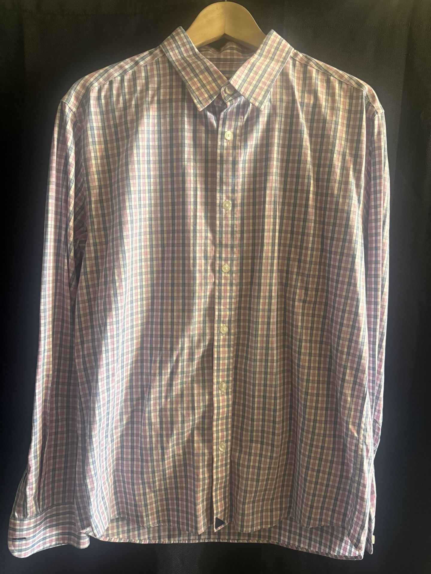 UNTUCKit - Wrinkle Free - Slim Fit - LARGE