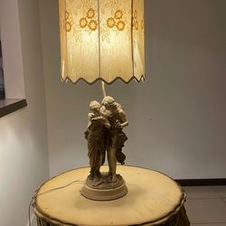 Pair Of Porcelain Figurine Lamps. NEED GONE ASAP