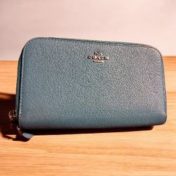 Blue Coach Wallet