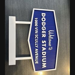 Dodger Welcome Sign Replica