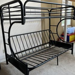 Twin Over Full/futon Bunkbed 