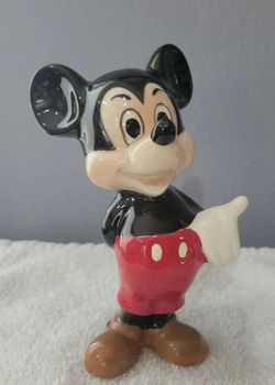 Mickey Mouse Disney Ceramic Porcelain Figure