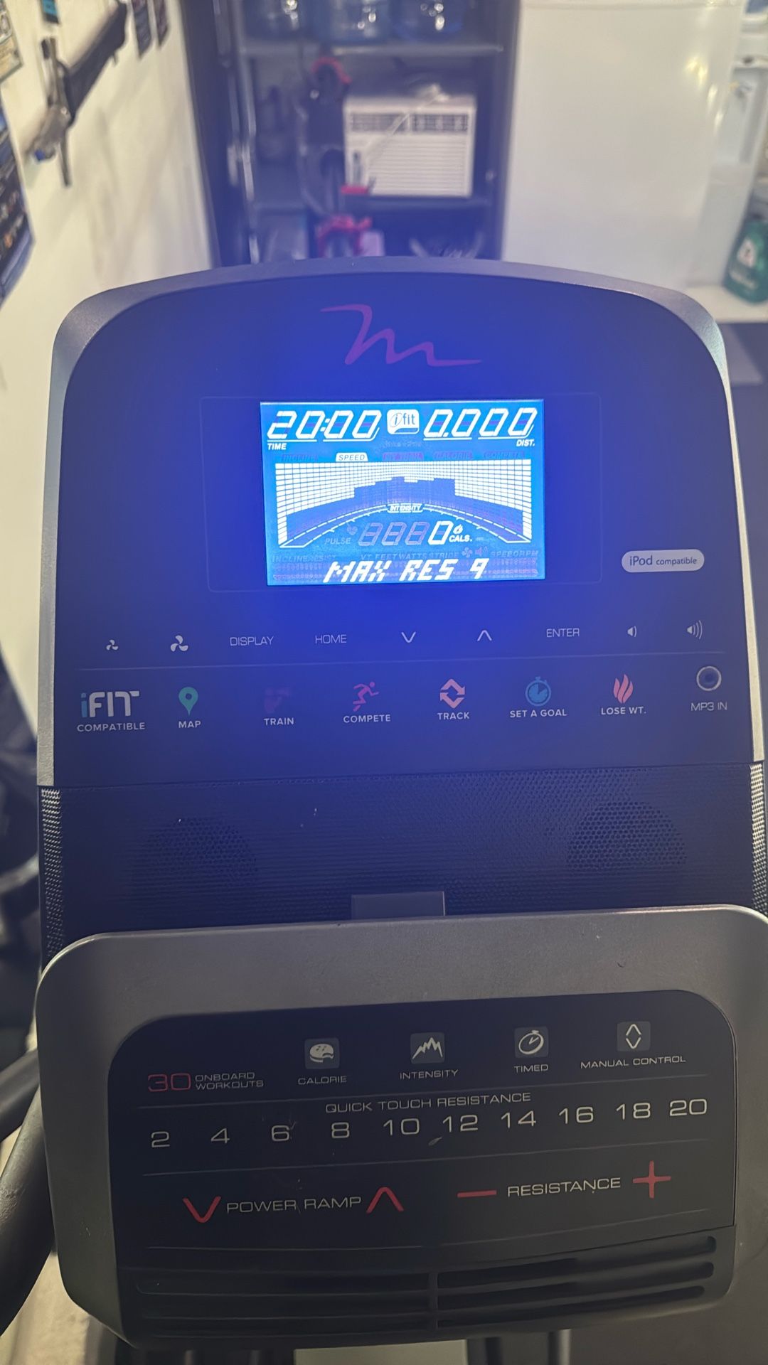 Elliptical Free motion $100