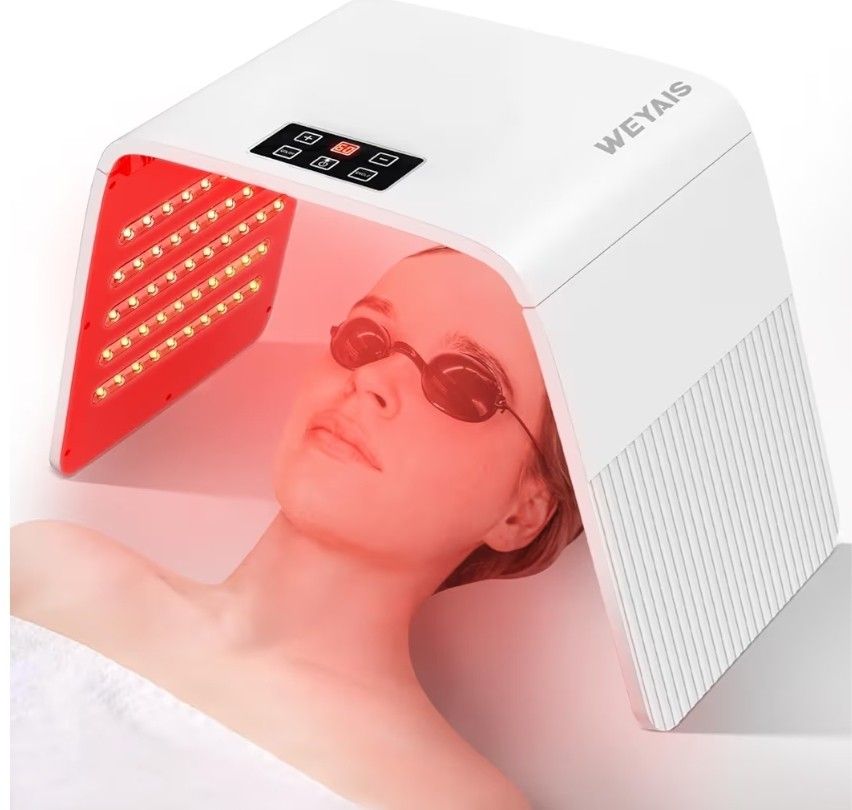Red-Light-Therapy, Red Light Therapy for Face, 7 Colors Facial Led Light Therapy Face Mask,SPA Equipment for Skincare at Home