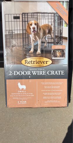 Retriever 2 Door Wire Dog Crate