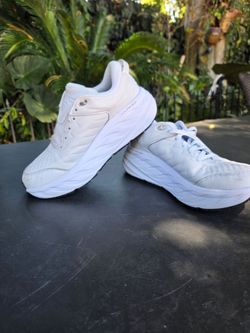 Hoka White Running Sneakers