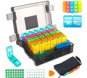 Pill Organizer and Pill Cutter