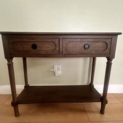 Brown Console Table