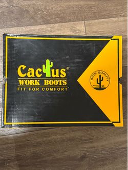 Cactus Size 10 Steel Toe Work Boots