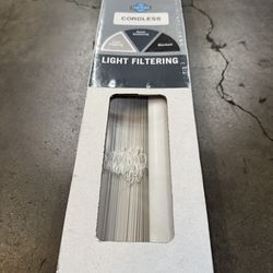 BRAND NEW 52"x60" Chicology Light Filtering Vinyl Blind White