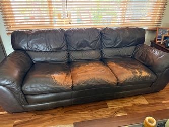 Leather Couch