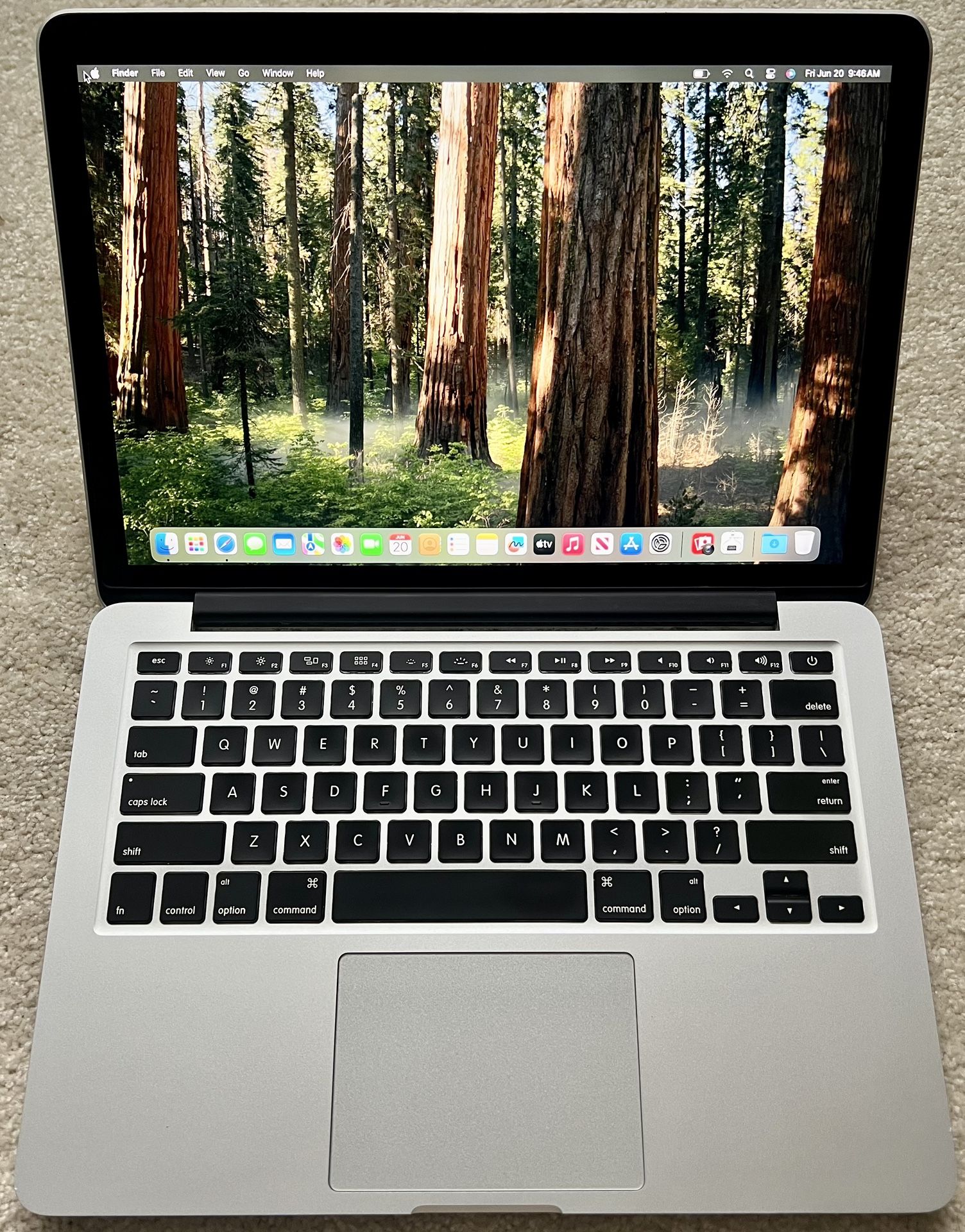 Apple MacBook Pro Retina 13.3” A1502 (Late 2013) i5-4258U 2.4GHz 16GB 256GB SSD Sequoia