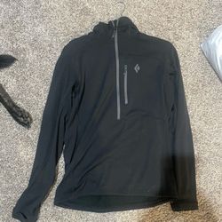 Black Diamond Hybrid Fleece With Hood