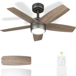 Brand New 36” Small Ceiling Fan With Light 