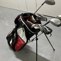 Golf Clubs And Bag