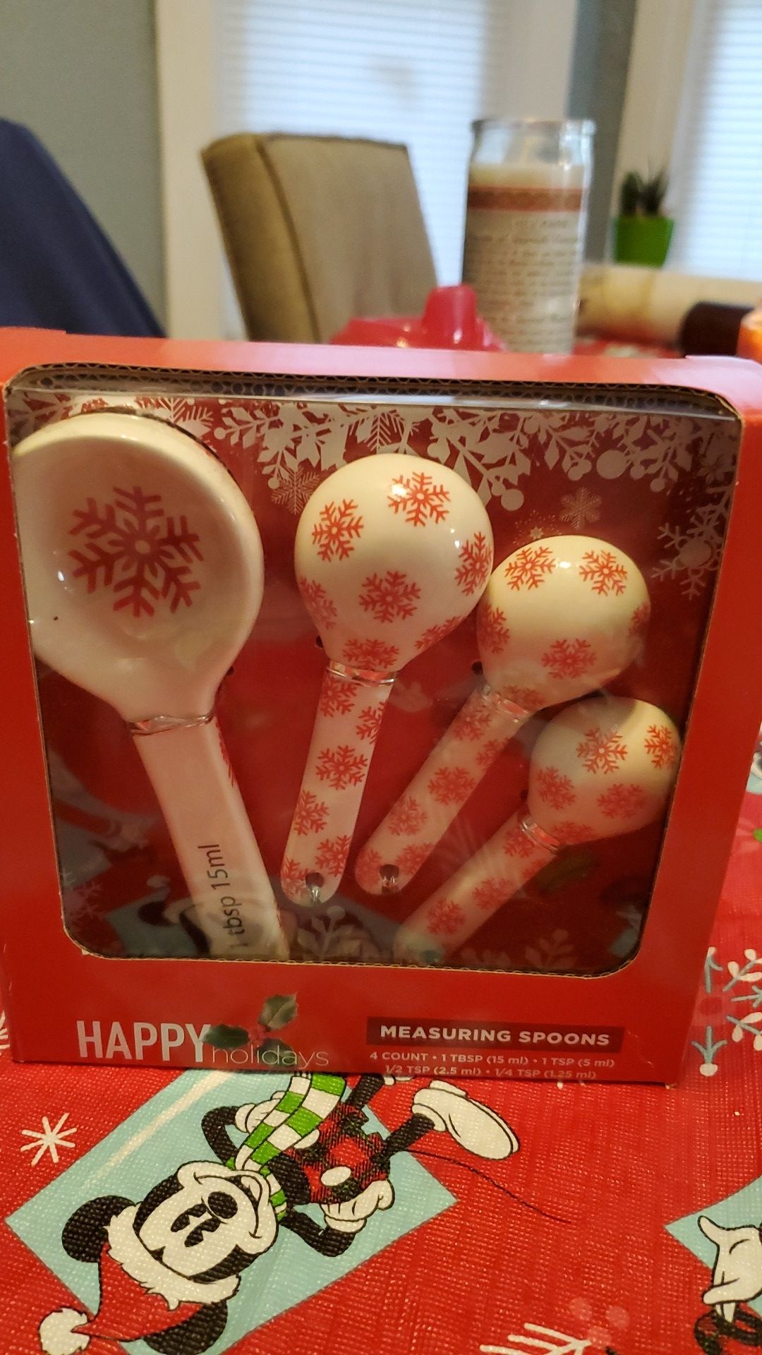 Christmas measuring spoons