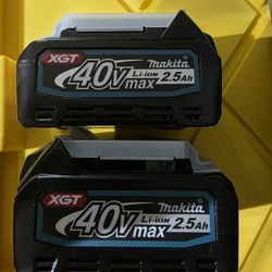 Makita 40v Batteries 