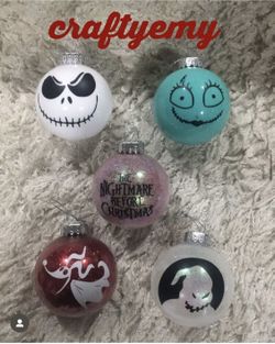 Nightmare Before Christmas Ornaments