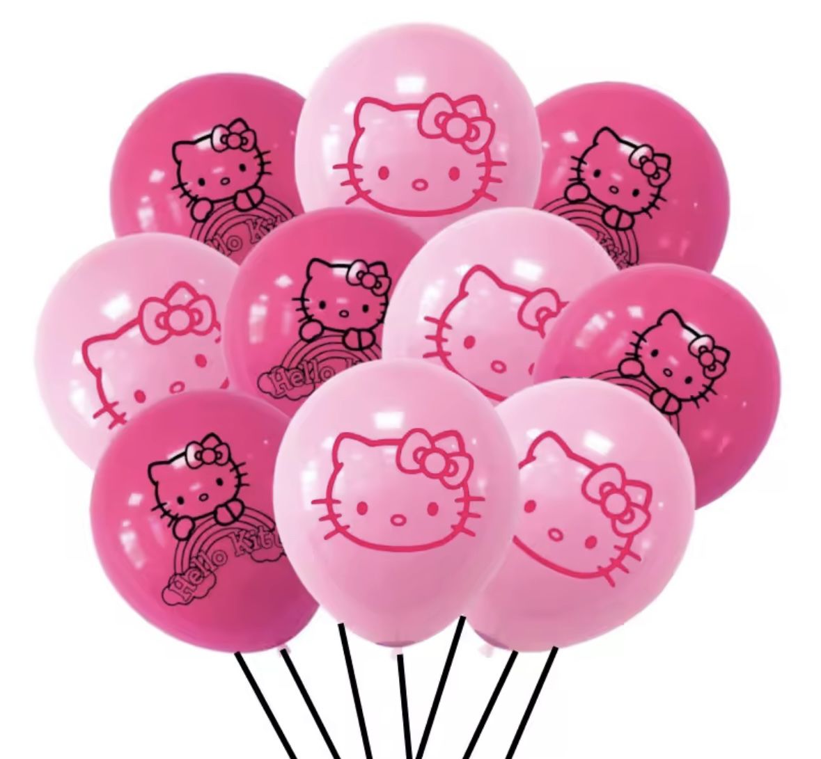 6pk Hello Kitty Balloons!