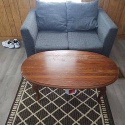 Coffee Table And Couch .$50 Dollars A Piece.